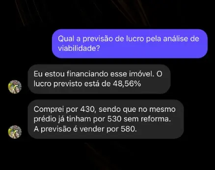 Depoimento de aluno do Método House Flipping